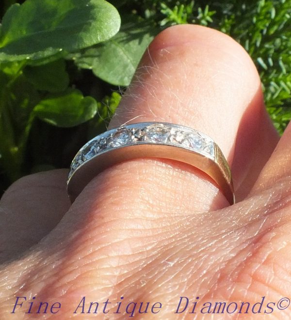 Beautiful old cut diamond ring for engagement