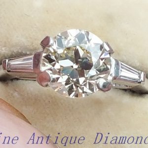 Old cut diamond ring very special