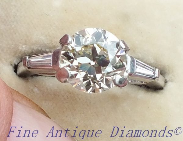 Old cut diamond ring very special