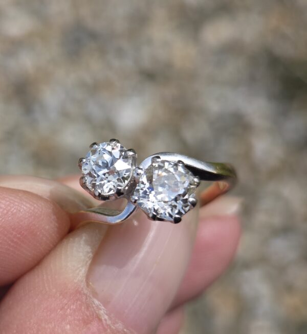 GORGEOUS! 2stone diamond/ Moi et Toi. - Image 11