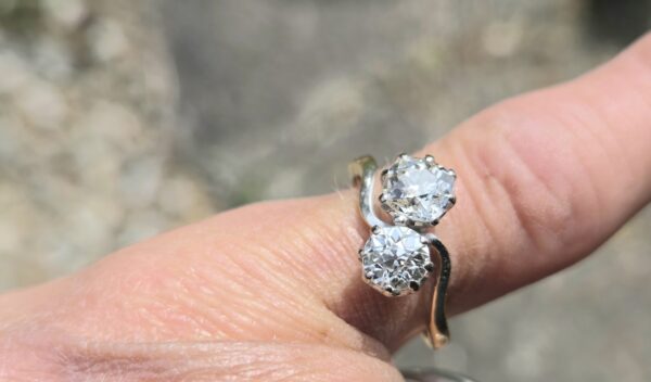 GORGEOUS! 2stone diamond/ Moi et Toi. - Image 10