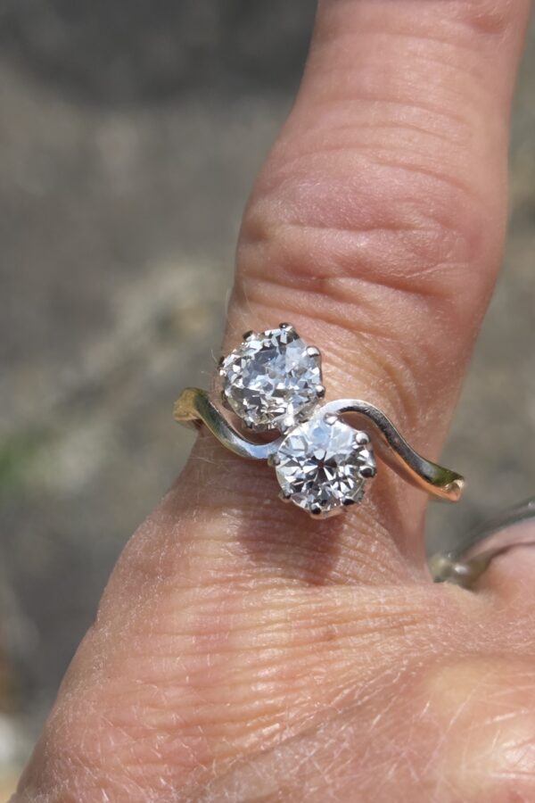 GORGEOUS! 2stone diamond/ Moi et Toi. - Image 8