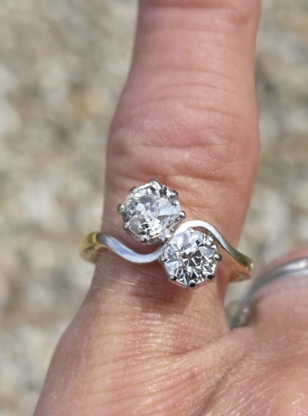 GORGEOUS! 2stone diamond/ Moi et Toi. - Image 7