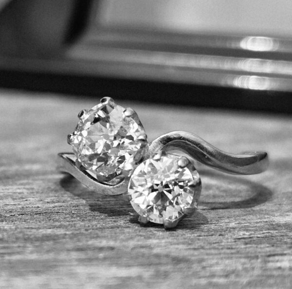 GORGEOUS! 2stone diamond/ Moi et Toi. - Image 6