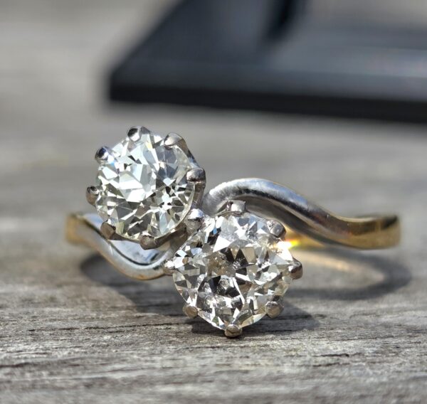 GORGEOUS! 2stone diamond/ Moi et Toi. - Image 5
