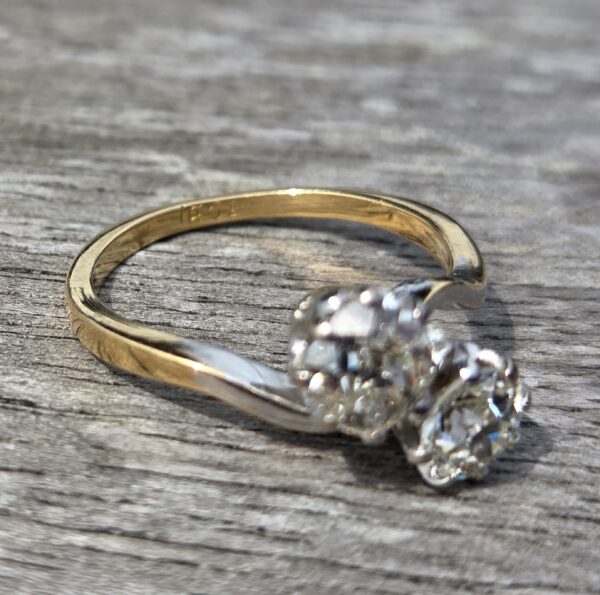GORGEOUS! 2stone diamond/ Moi et Toi. - Image 2