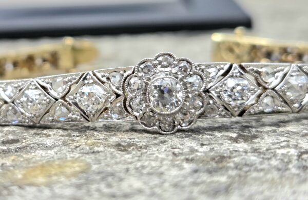 Sold Rare! Top quality Edwardian Diamond Bracelet