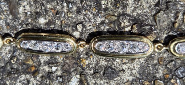 Sold.18ct Old cut Diamond Bracelet - Image 5