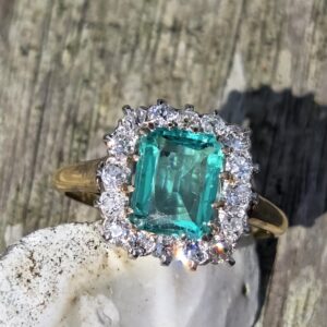 SOLD. Incredibly Rare! Certified Emerald ring