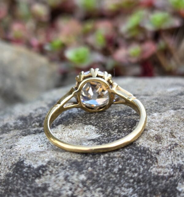 A rare and special old cut diamond solitaire ring - Image 11
