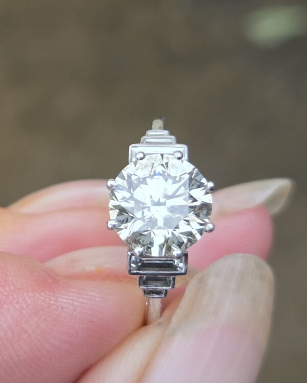 Outstanding! 3.50ct Diamond Solitaire - Image 5