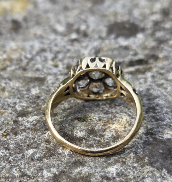 Rare old cut diamond Victorian ring - Image 12