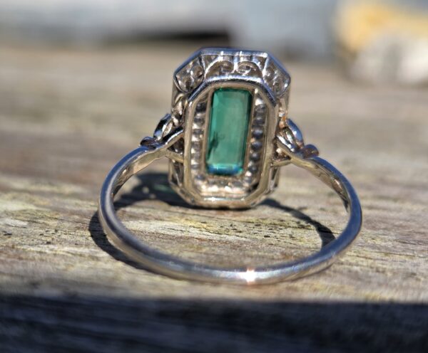 SOLD. Colombian Emerald &Diamond ring! - Image 5