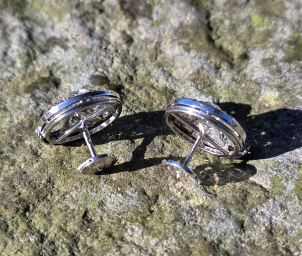Exeptional Old Cut Diamond Stud earrings!! - Image 3