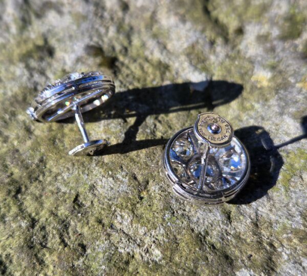Exeptional Old Cut Diamond Stud earrings!! - Image 7