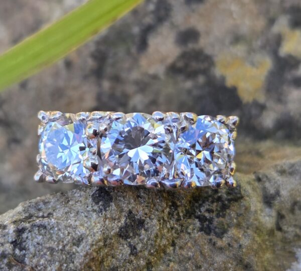 SOLD. Investment quality Trilogy ring - Image 4