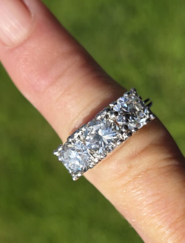 SOLD. Investment quality Trilogy ring - Image 9