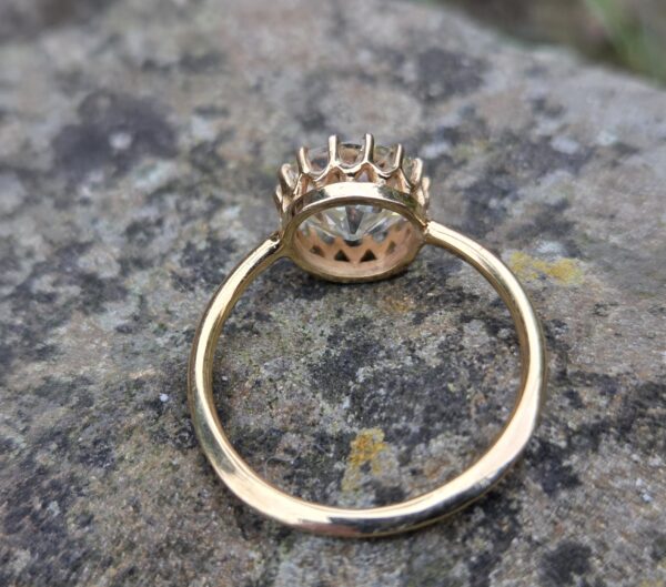 OLD EUROPEAN CUT 3ct DIAMOND. - Image 5