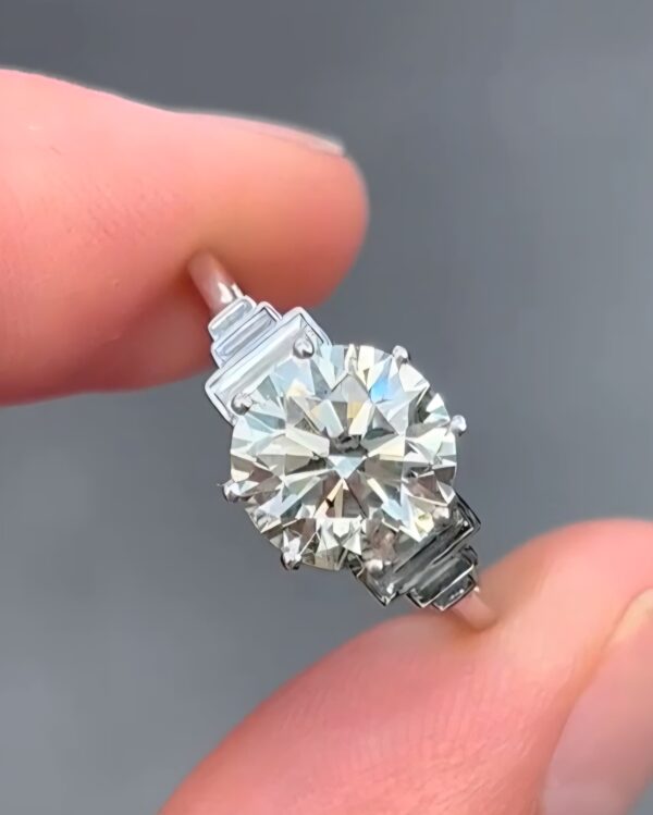 Outstanding! 3.50ct Diamond Solitaire - Image 12