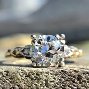 A special Old Cut Diamond Solitaire ring