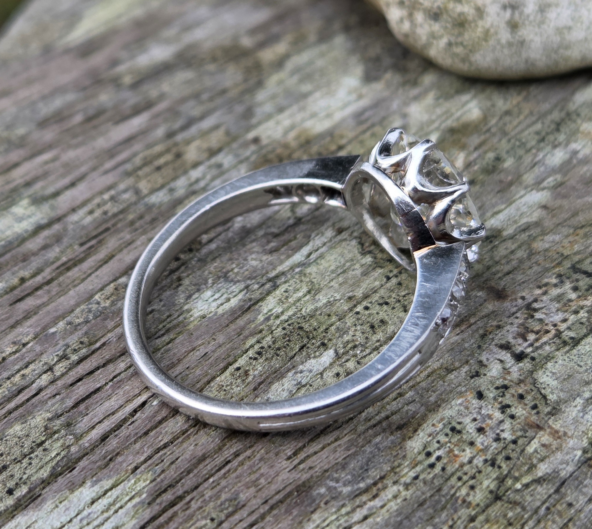 2.50ct Old European cut Diamond Solitaire - Image 10