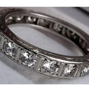 1.50ct Platinum full Eternity ring