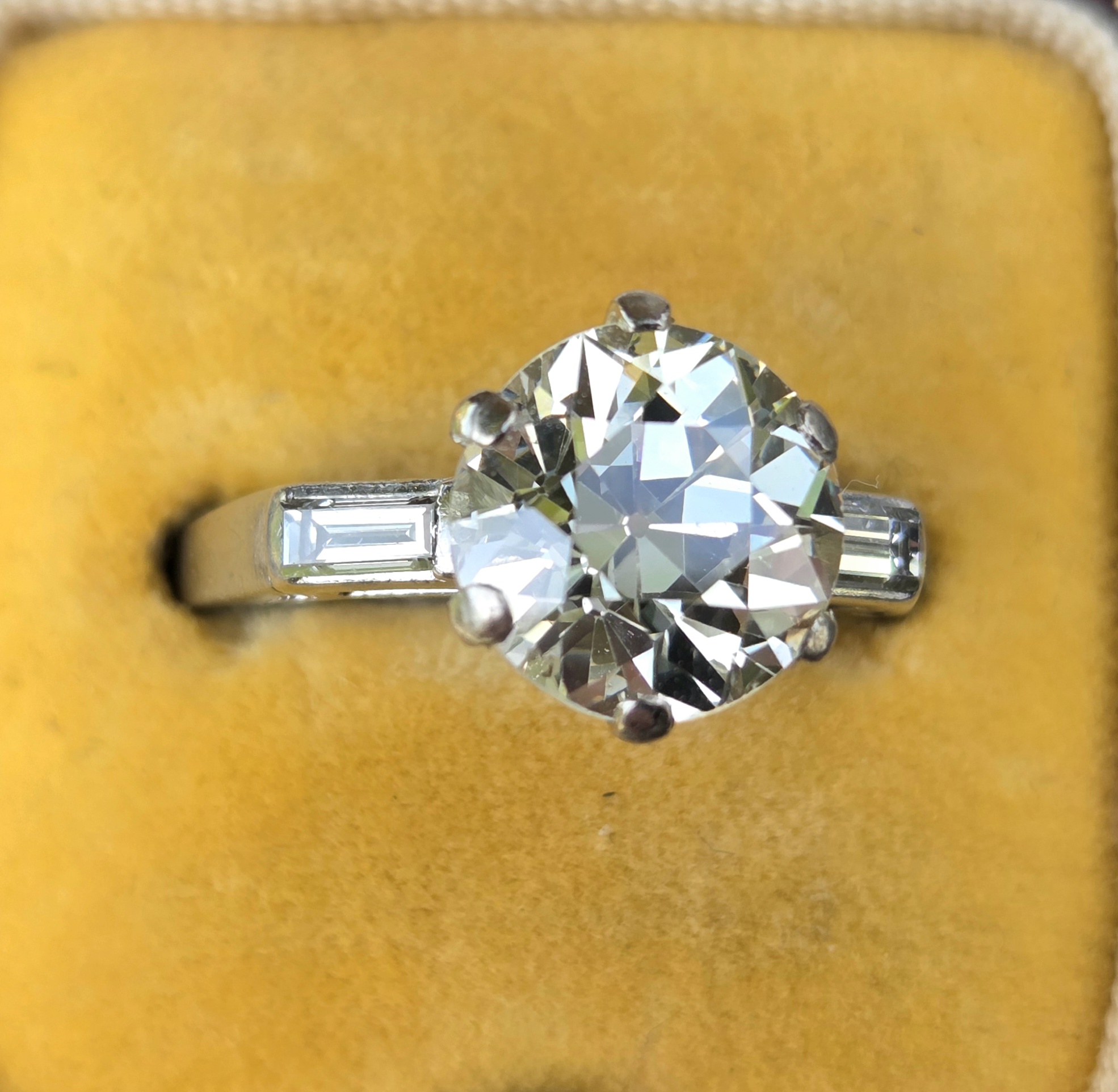 Wonderful 3.50ct Old European Cut diamond solitaire - Image 8