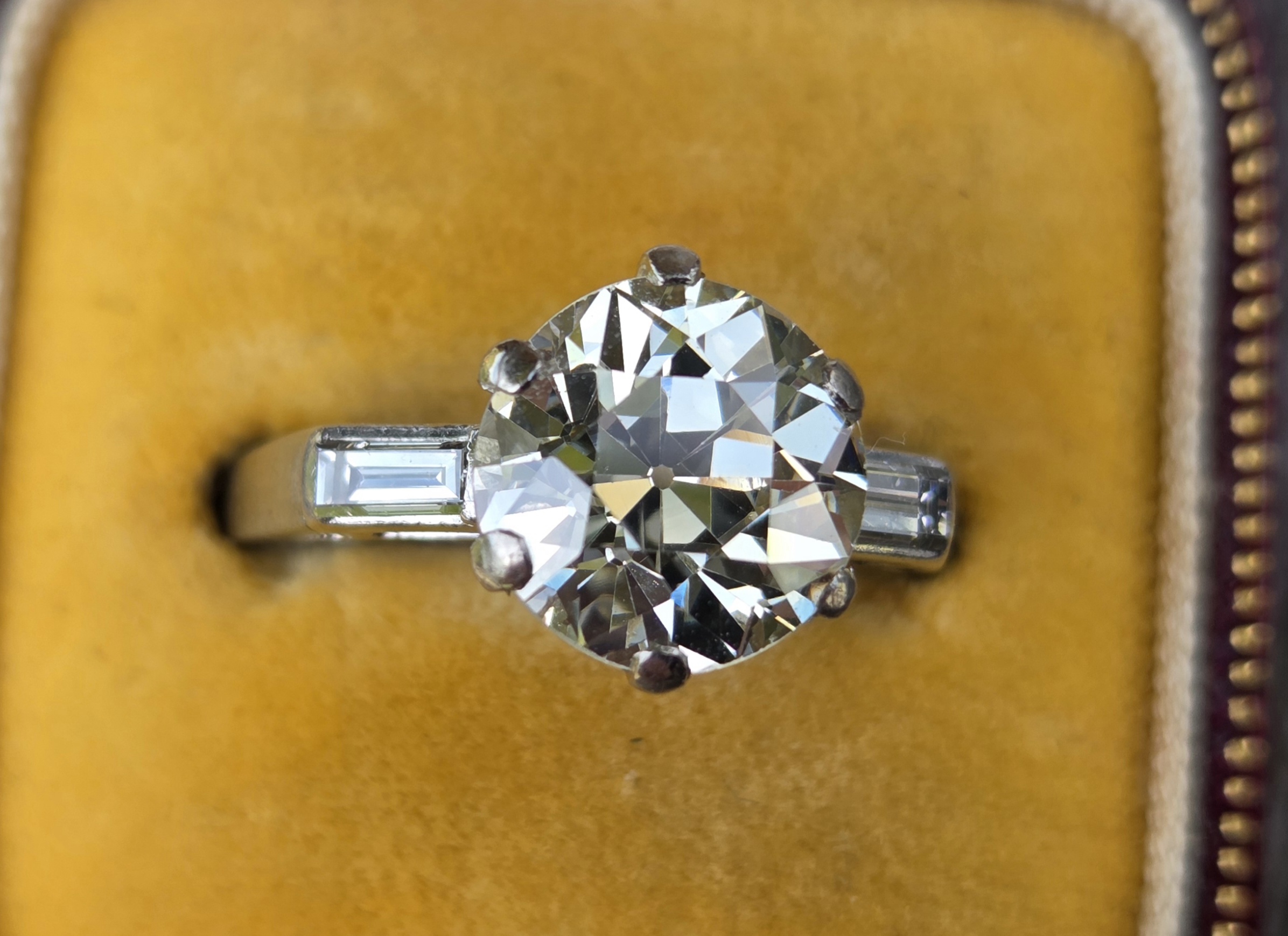 Wonderful 3.50ct Old European Cut diamond solitaire - Image 5