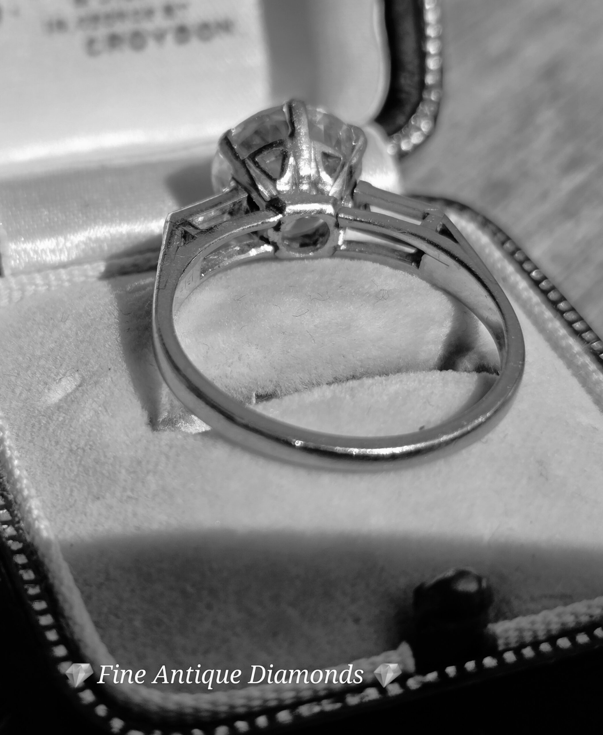 Wonderful 3.50ct Old European Cut diamond solitaire - Image 6