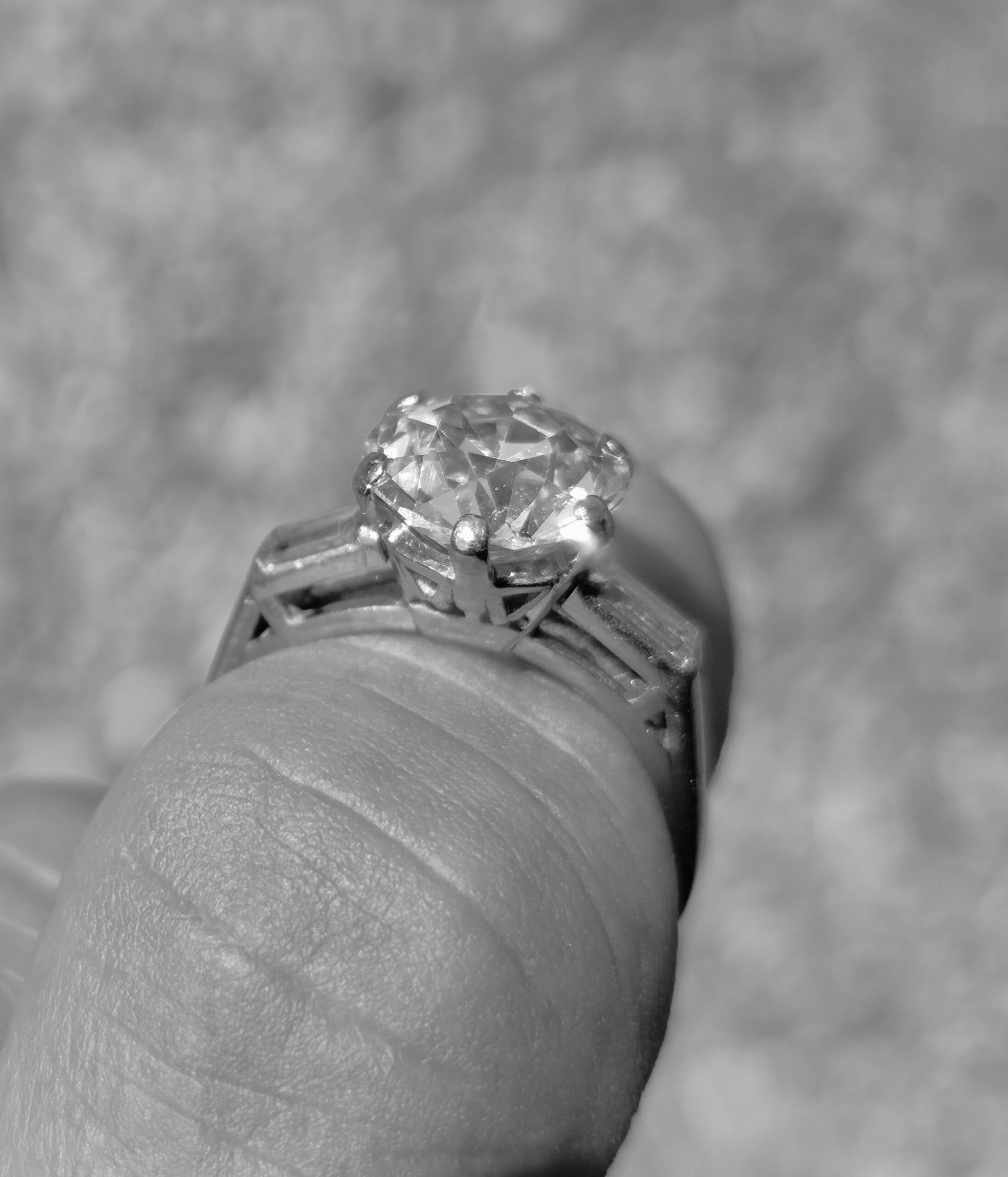 Wonderful 3.50ct Old European Cut diamond solitaire - Image 14