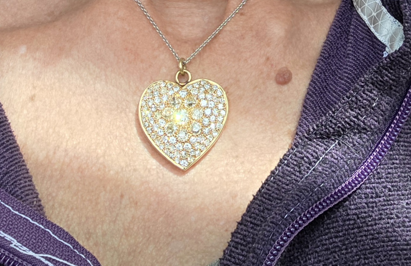 Incredible Old cut Diamond pendant - Image 7