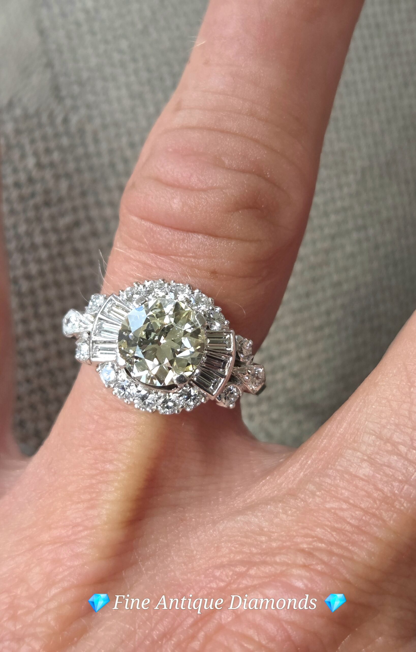 Outstanding quality!! Old Cut Diamond Statement piece! - Image 8