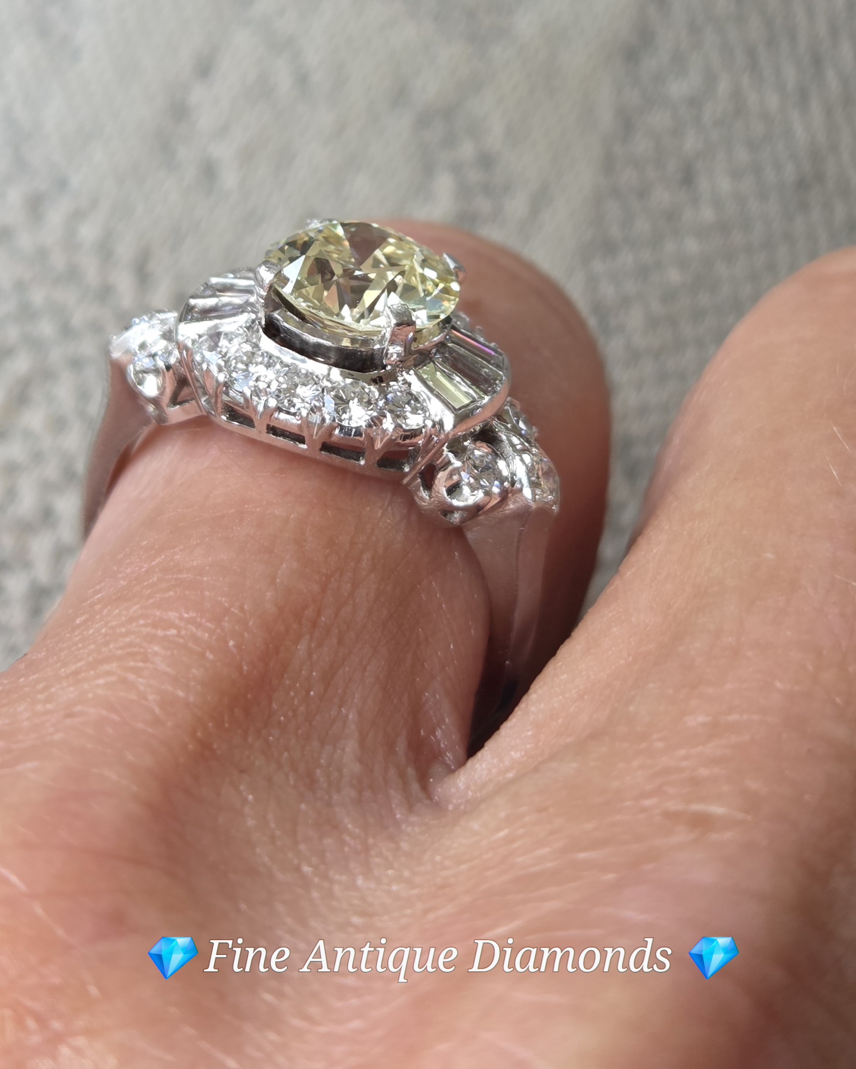Outstanding quality!! Old Cut Diamond Statement piece! - Image 7