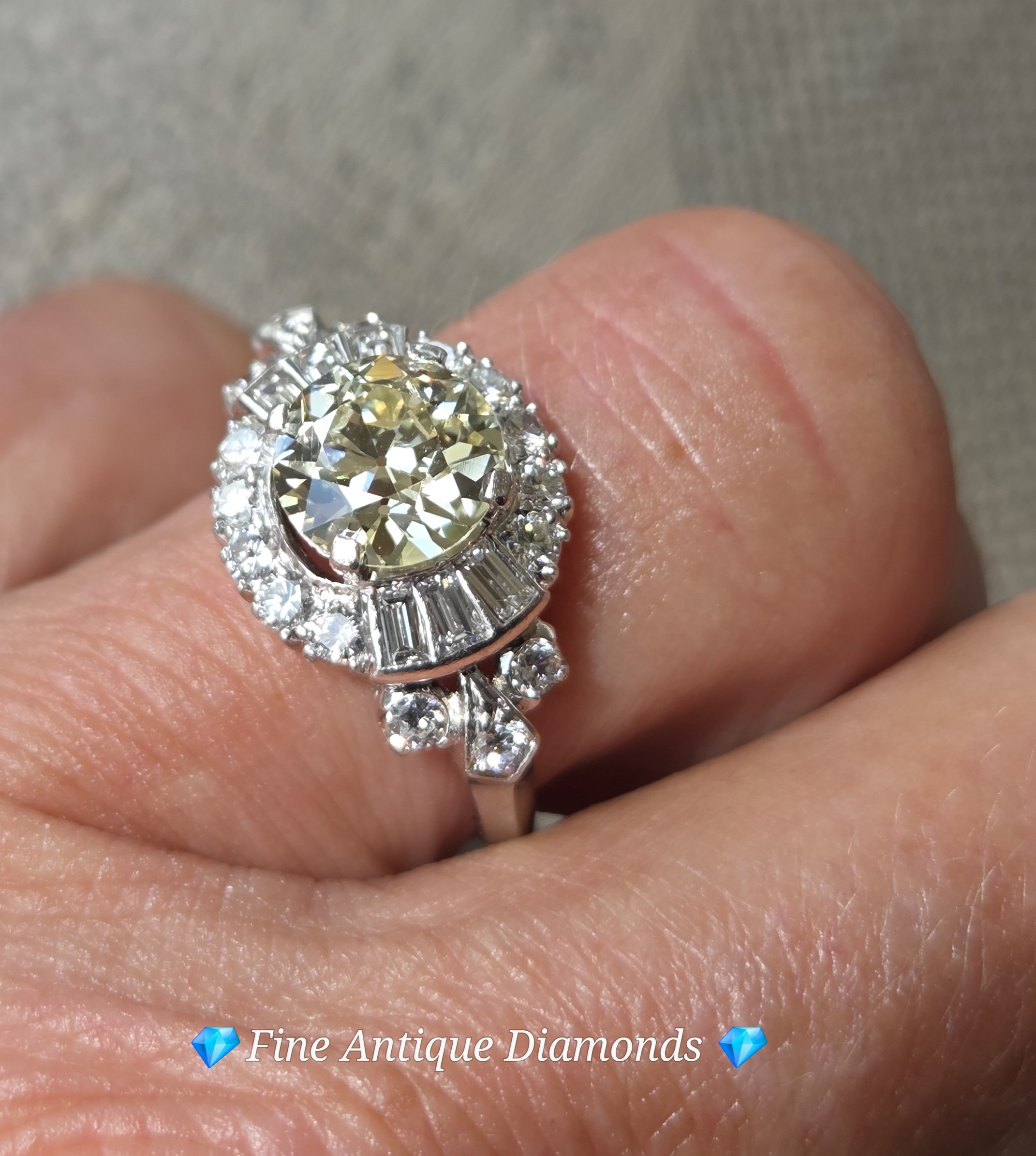 Outstanding quality!! Old Cut Diamond Statement piece! - Image 6