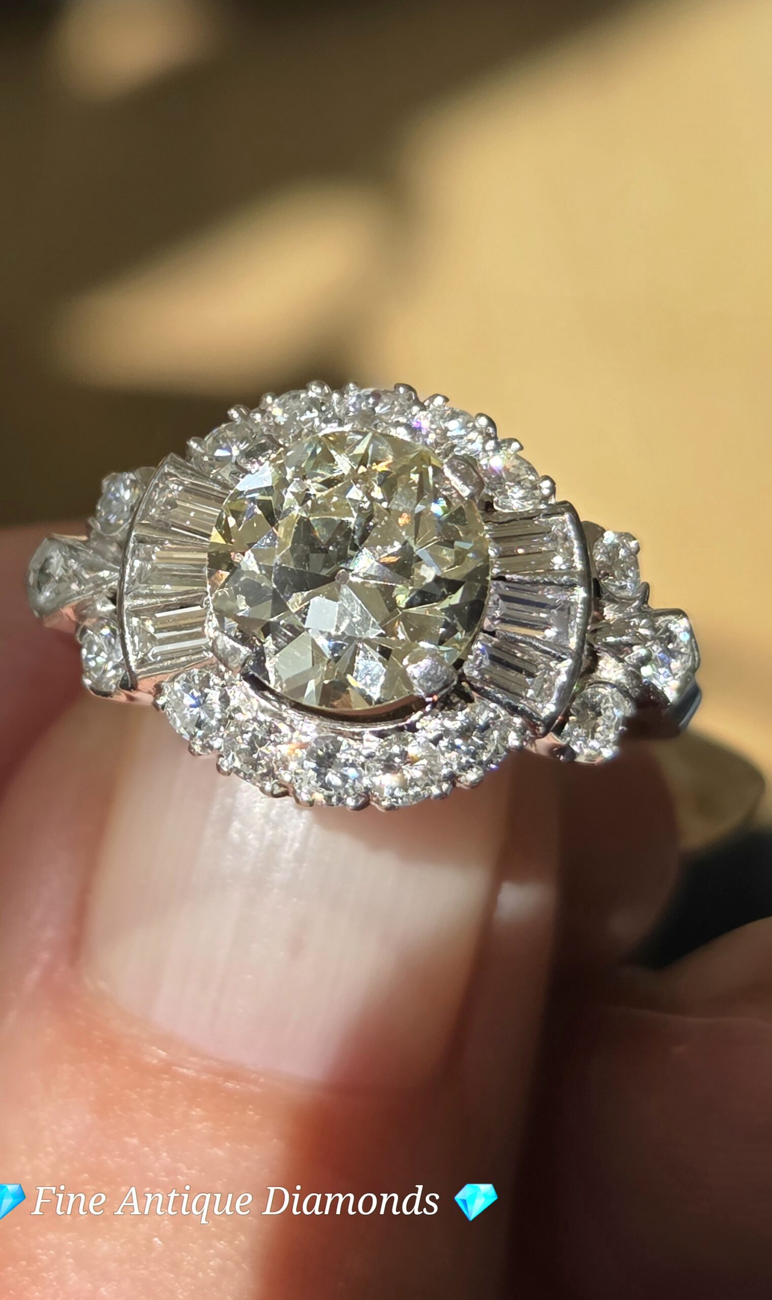 Outstanding quality!! Old Cut Diamond Statement piece! - Image 4