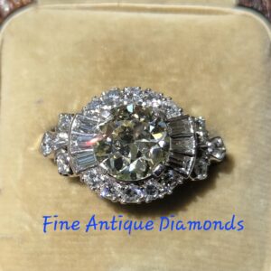 Outstanding quality!! Old Cut Diamond Statement piece!