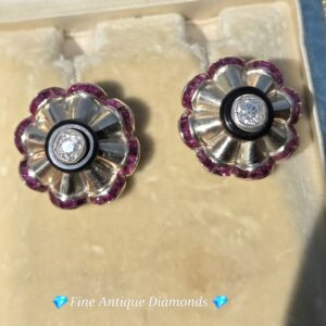 Incredible Art Deco studs