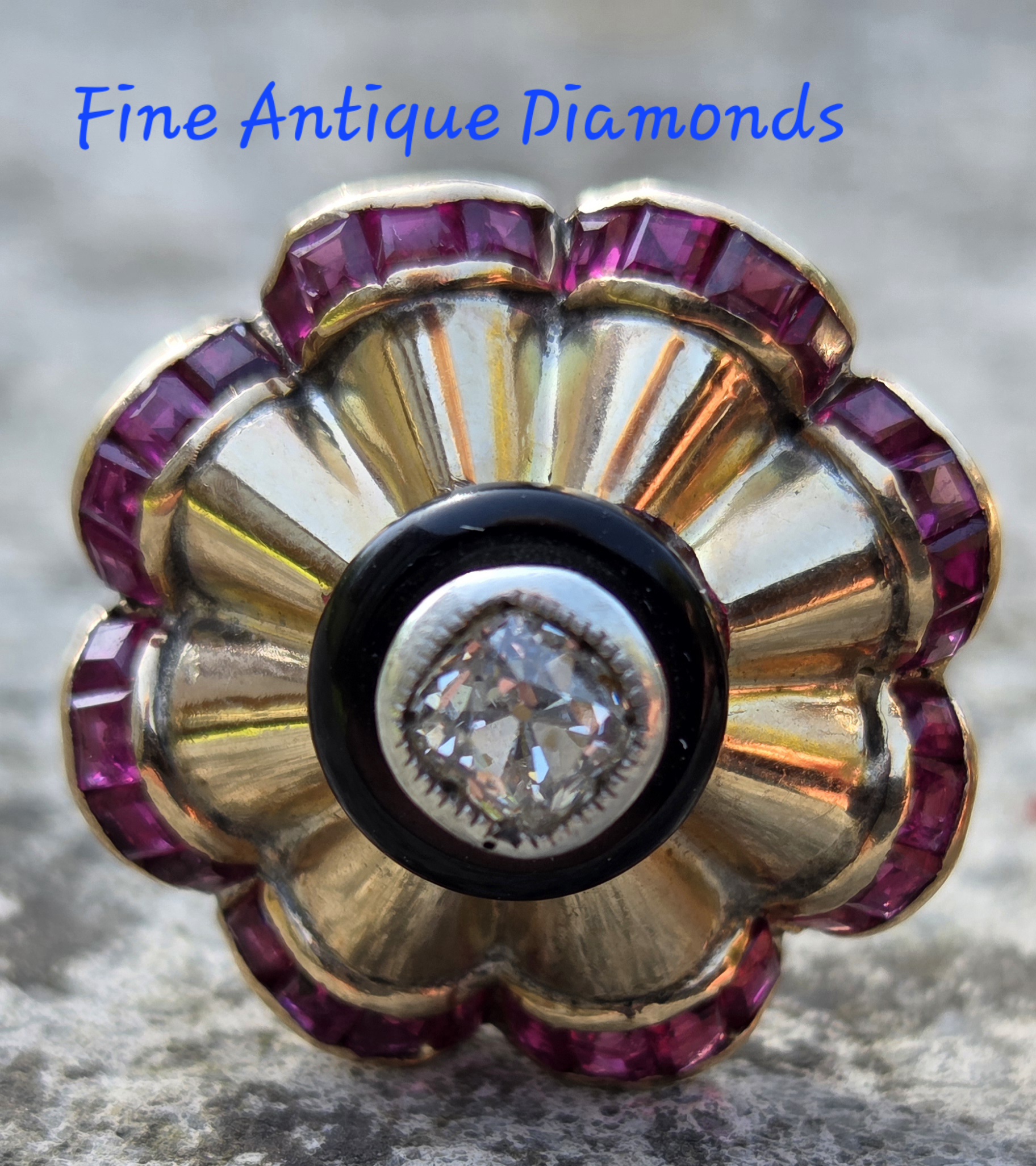 Incredible Art Deco studs - Image 3