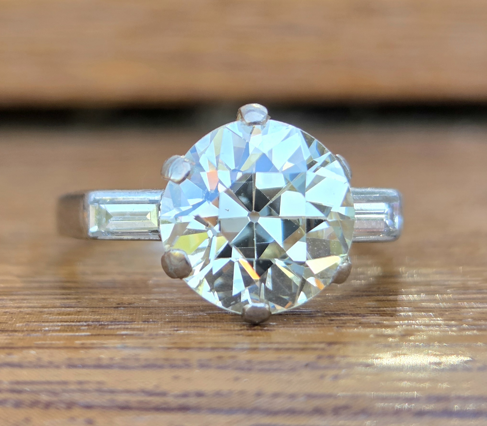 Wonderful 3.50ct Old European Cut diamond solitaire - Image 15