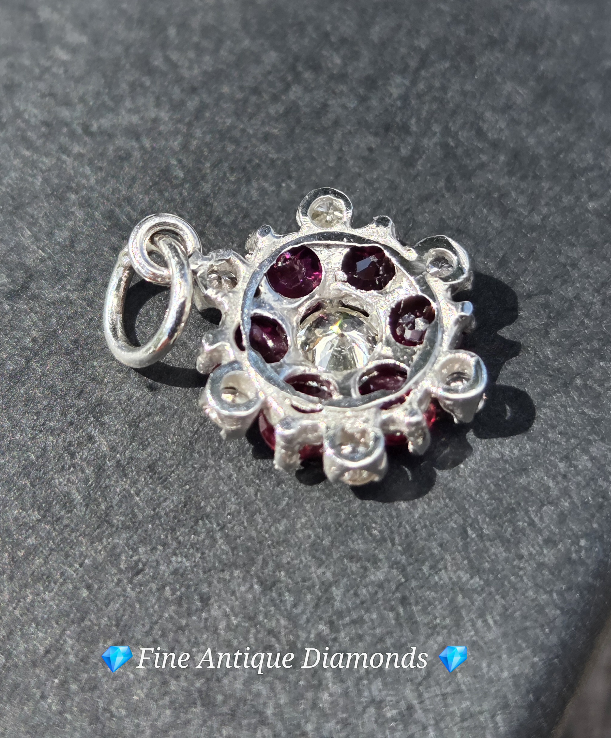 Stunning Ruby & Diamond Pendant - Image 6