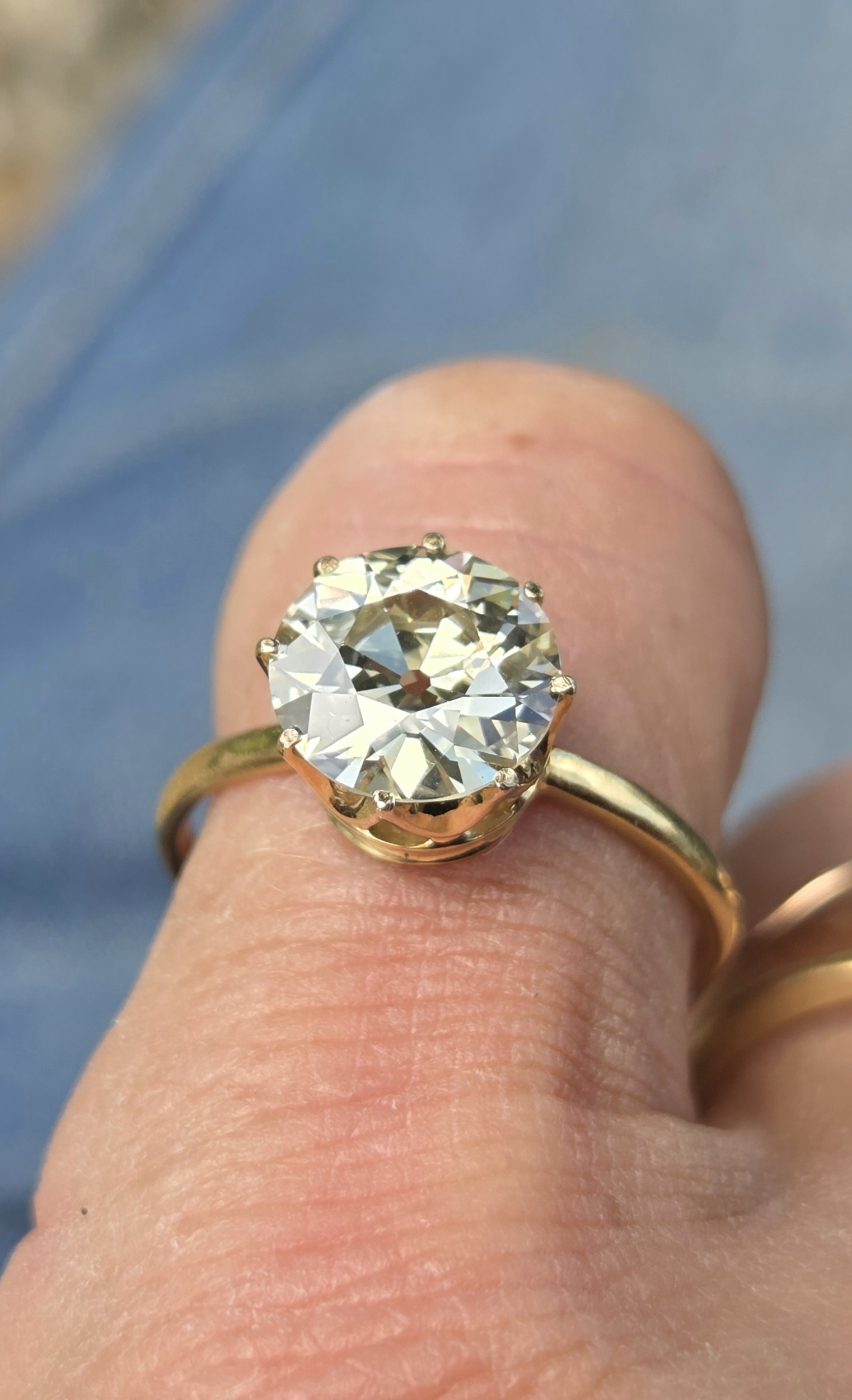 Top clarity Old European cut Solitaire. - Image 12