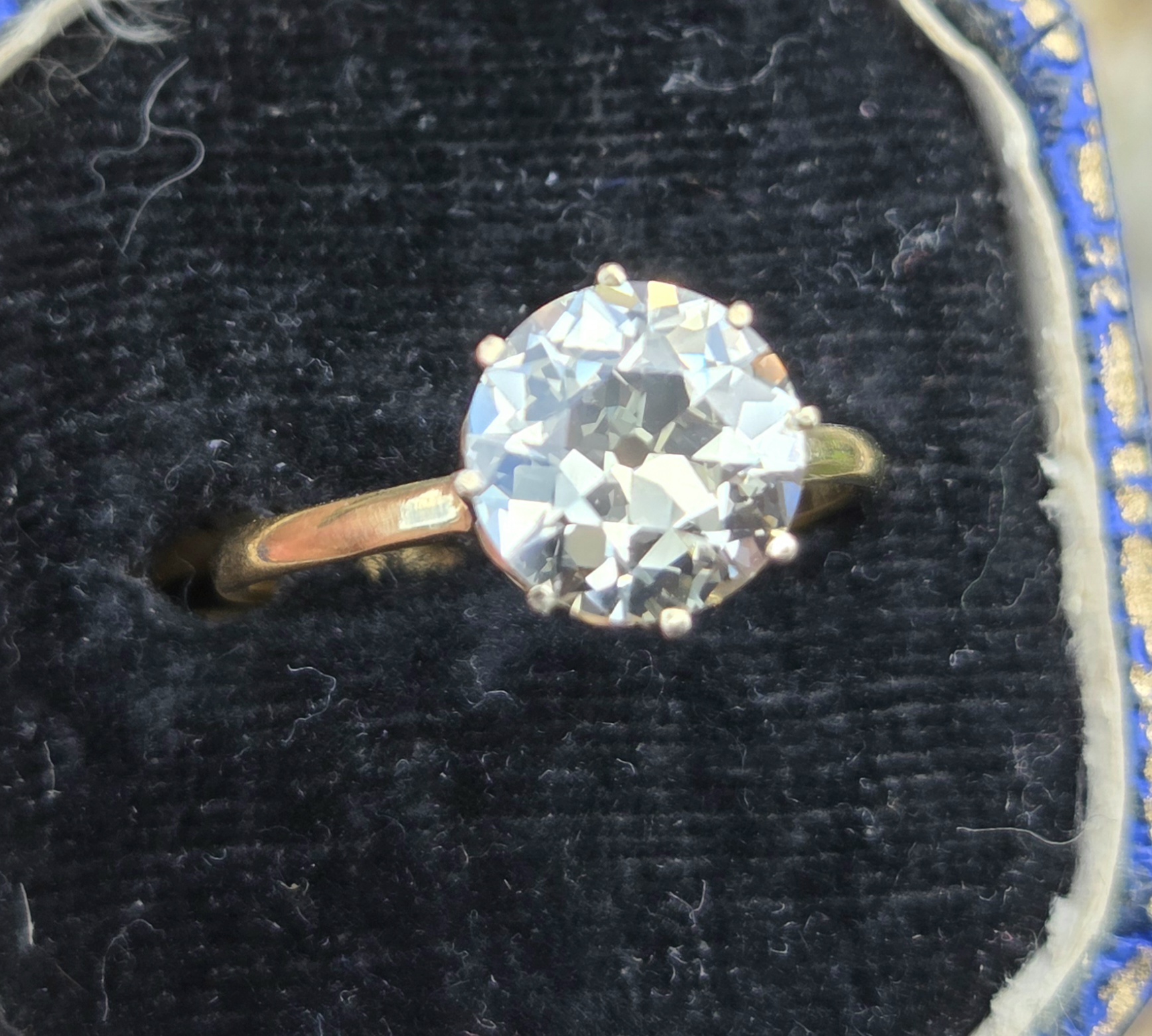 Top clarity Old European cut Solitaire. - Image 10