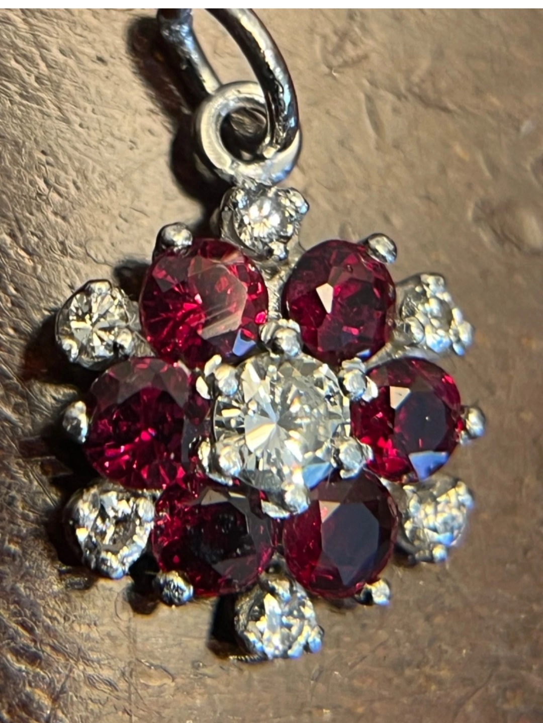 Stunning Ruby & Diamond Pendant - Image 9