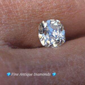 GIA 2.03ct Old Mine cut Diamond