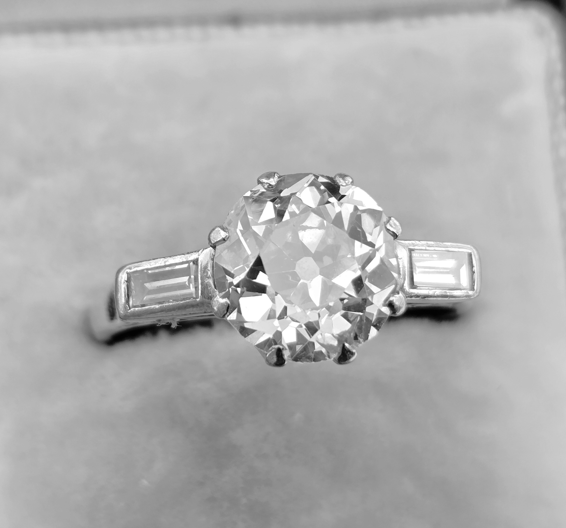 A special Old cut Diamond Solitaire! 2.50ct. - Image 7