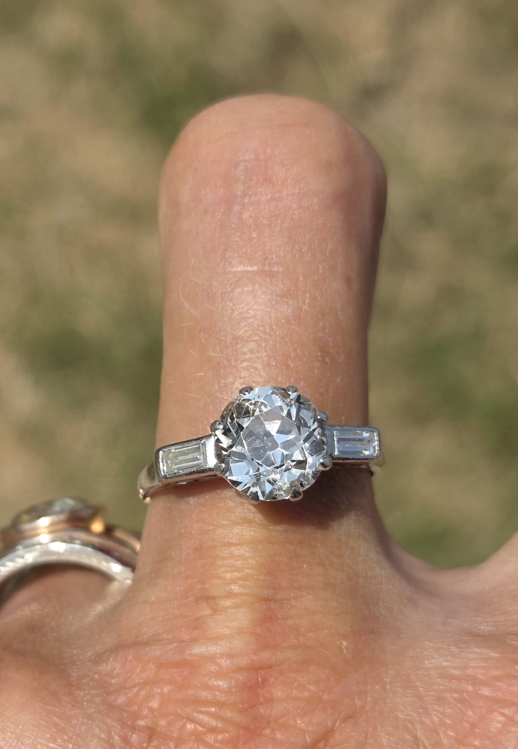 A special Old cut Diamond Solitaire! 2.50ct. - Image 3