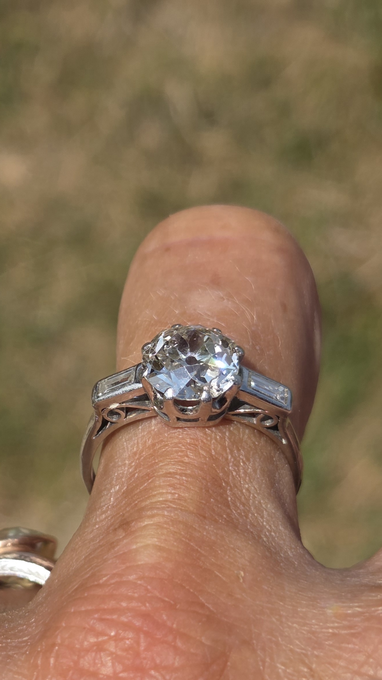 A special Old cut Diamond Solitaire! 2.50ct. - Image 5