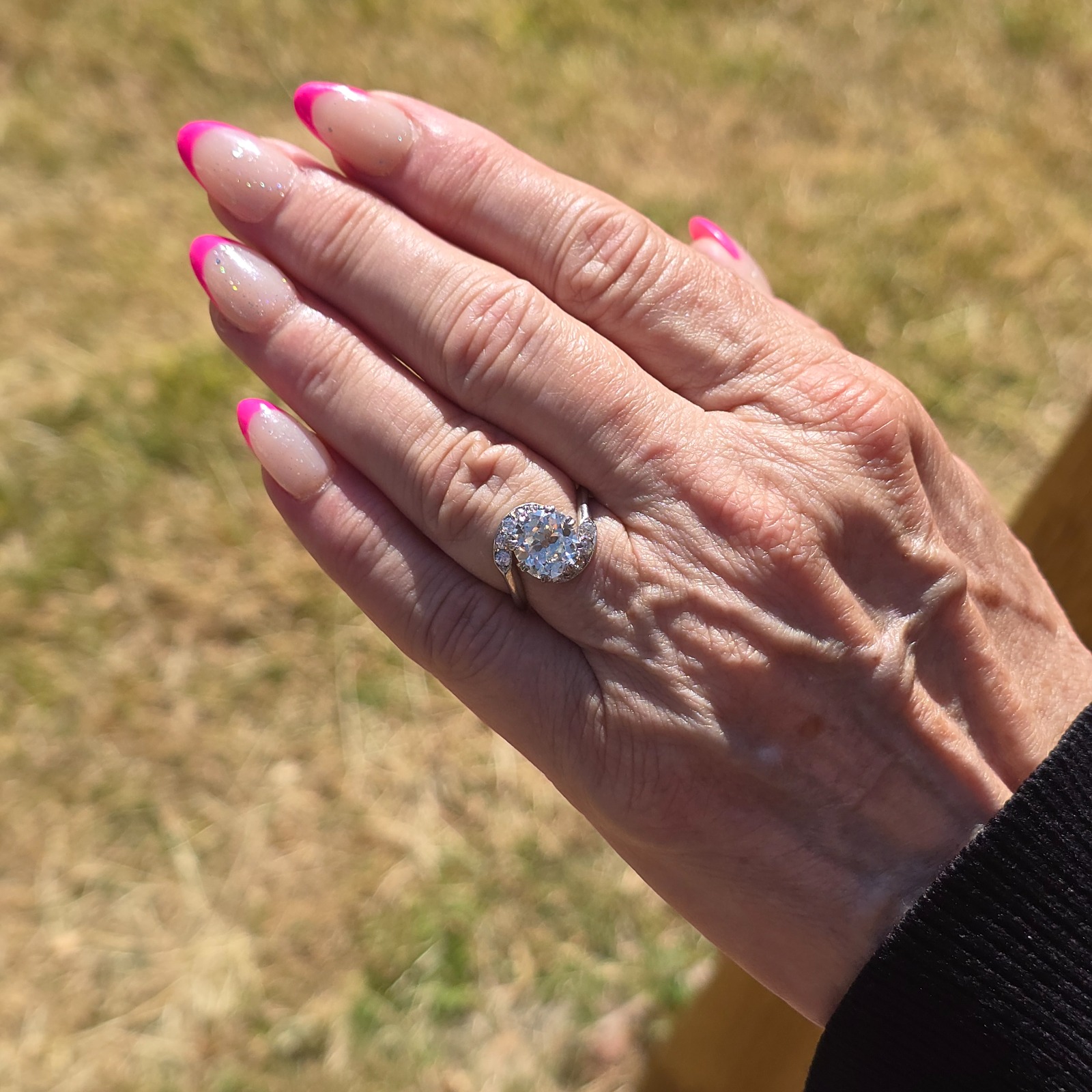 Fabulous 2ct + Old Mine cut solitaire - Image 14