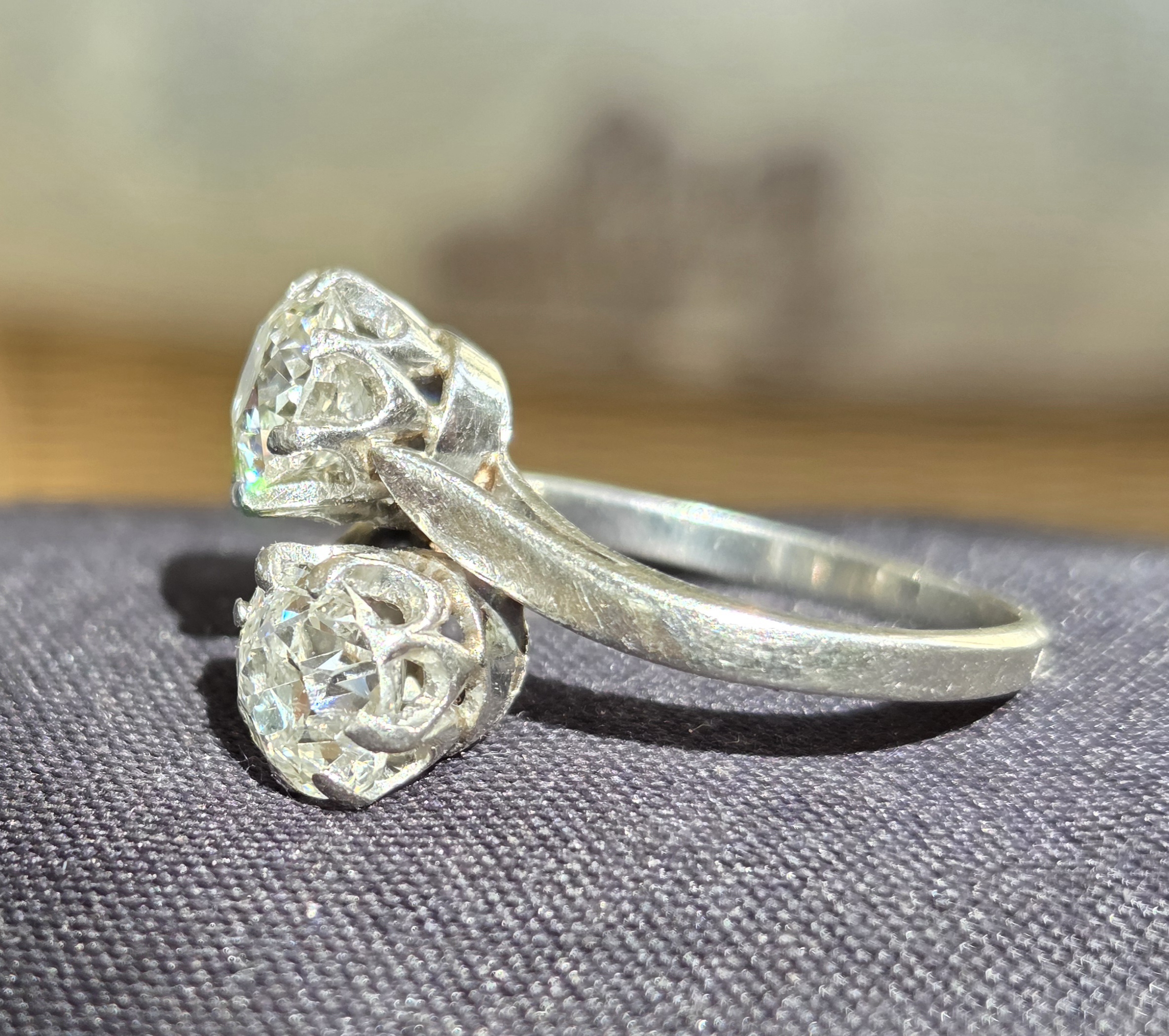 A very special Diamond Toi et Moi. - Image 11