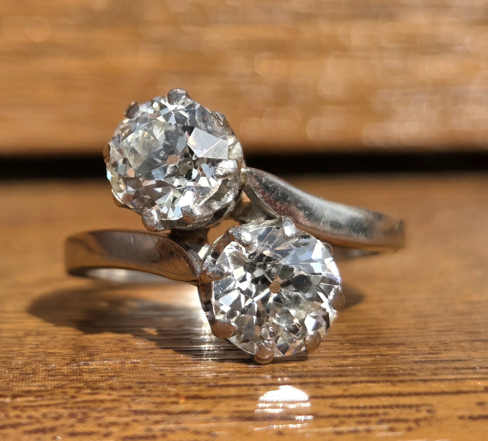 A very special Diamond Toi et Moi. - Image 7